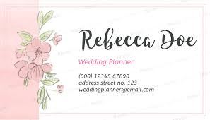 .planner business card psd is simple but creative which can be used for event planners, wedding planners, banquet catering, photographer and any event planner industry. Placeit Wedding Planner Business Card Maker