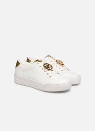 Selma, ava, savannah, camille, jet set Michael Michael Kors Poppy Lace Up Weiss Sneaker Bei Sarenza De 357131