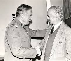 Santiago, on december 10, 2006) was a chilean general who became chile's head of state (or leader) from 1973 to 1990. File William Thayer Augusto Pinochet Ugarte Jpg Wikimedia Commons
