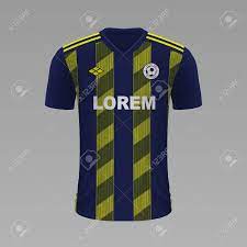 Fenerbahce home jersey 2020/21 $ 88.00. Realistic Soccer Shirt Fenerbahce 2020 Jersey Template For Football Royalty Free Cliparts Vectors And Stock Illustration Image 129450955