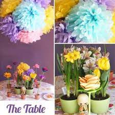 From themed homeware to delicious eggy treats, we've selected some of the best accessories for the occasion. Spring Flowers Birthday Themes Flower Party Themes Flower Birthday Party Spring Fling Party