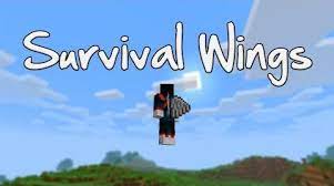 Do you want to fly in the sky? Survival Wings Mod 1 7 10 9minecraft Net