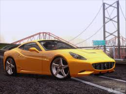 The rapid gt's design strongly resembles the aston martin v8 vantage roadster in the rear and main body of the car, and the 2011 ferrari california in terms of grille and exhaust arrangement. Ferrari California V 2 0 For Gta San Andreas