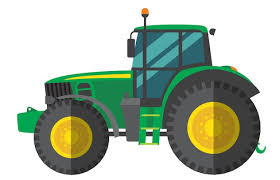 Sticker autocollant tracteur pour la décoration murale ou mobilier pour la chambre de votre bébé. Stickers Deco Ferme Tracteur