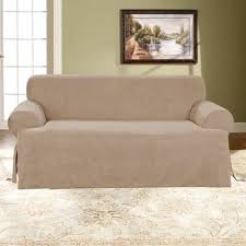 Sure Fit Soft Suede Furniture T Cushion Sofa Slipcover Cushions On Sofa Slipcovered Sofa Slipcovers For Chairs