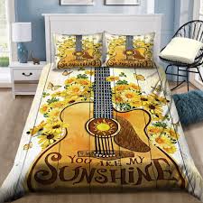 Check spelling or type a new query. You Are My Sunshine Guitar Bedding Set Metal Pigeon