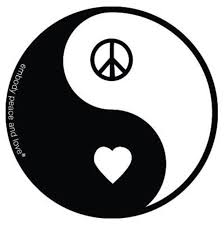 Yin Y Yang ϓꭵᑎ ϓᗋᑎ૭ ﾟ Paz Amor Peace Ying Y Yang Dibujos A Lapiz Sencillos Paz Hippie