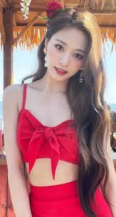 Twice can't hide their love for tzuyu…even when they're competing against her. Tzuyu Red Top Dress Alcohol Free Outfit Kpopgirlsmob
