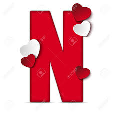 Beautiful love hearts with print lover name alphabet whatsapp profile pictures. Vector Alphabet Letters With Red Heart Valentine Day Royalty Free Cliparts Vectors And Stock Illustration Image 34978034