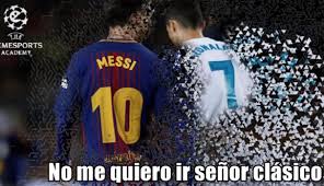 El real madrid ha hecho oficial el fichaje de carletto por las próximas tres temporadas. Los Memes Del Clasico Barcelona Vs Real Madrid Le Lloran A Messi Y Cristiano Ronaldo Goal Com