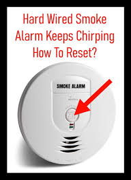 Some hardwired smoke detectors don't have battery back ups because people are stupid and don't realize that the first thing that happens in a fire or the chirps were not rhythmic but random. Hard Wired Smoke Alarm Keeps Chirping How To Reset