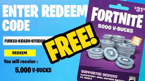 Fortnite now commands more than 30 million online players with more and more players joining the battlefields. Free 5 000 V Bucks Gift Card Redeem Code Glitch Youtube