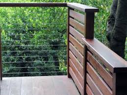 While the wood deck added . Top 70 Best Deck Railing Ideas Outdoor Design Inspiration