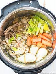 Instant Pot Chicken Stock Bone Broth Recipe Don T Waste The Crumbs