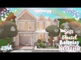 Check spelling or type a new query. Bloxburg Soft Pastel Roleplay Home Speedbuild à·† Youtube Pastel House Dream House Decor Soft Pastel