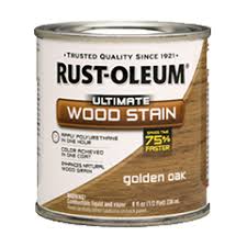 Golden oak (snw) stain on pine wood fruitwood (w) stain on pine wood our golden oak wiping stain has a thin gold color that allows much of the natural color and grain of the wood to show through. Wood Care Interior Ultimate Wood Stain Product Page