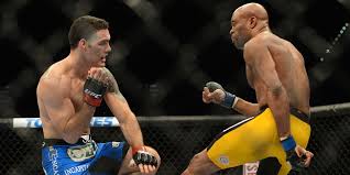 He has utilized leg kicks to beat the likes or urijah faber in the main event of the first ever wec ppv. Grisly Photo Of The Anderson Silva Kick That Broke His Own Leg Ufc Broken Leg Sports Injury