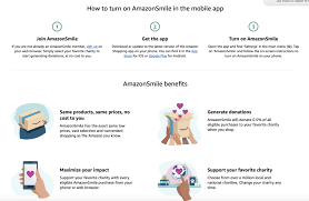 Enable amazon smile in app! Join Amazon Smile To Support Asci While You Shop A Second Chance Inc