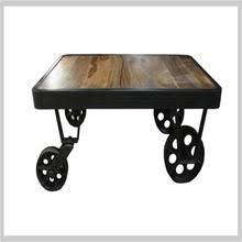 Industrial factory cart coffee table. Iron Wooden Cart Coffee Table Buy Iron Wooden Cart Coffee Table In Jodhpur