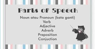 Context sentences for dan sebagainya in english. My English Spices Apa Sih Parts Of Speech Itu Yuk Kenali Dan Pelajari Lebih Dahulu