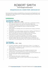Aug 04, 2016 · comparable civil engineer skills can be seen on the cover letter example displayed below. Civil Designer Resume Samples Qwikresume