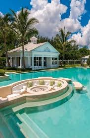 World Of Architecture Custom Built Celebrity Home For Celine Dion Cool Pool Hgnjshoppingmall Com Pools Cool Pools Celebrity Houses Luxury Pools