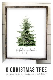 Rustic Christmas Wall Decor Minimal Christmas Decor Simple Christmas Decor Rustic Chri Christmas Wall Art Farmhouse Christmas Tree Simple Christmas Decor