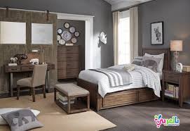 غرف نوم مودرن 2020 بني محروق