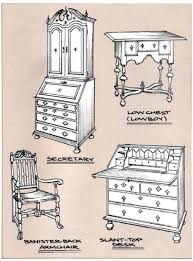 Pin By Gina Hadfield On Furniture 101 Furniture Styles Guide William And Mary Vintage Furniture