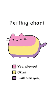 Pusheen Petting Chart Pusheen Pusheen Stormy Pusheen Cat