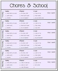 Would be taken out of the basket and then the kids would pocket. Our Chore System Chore Charts For Kids Printables
