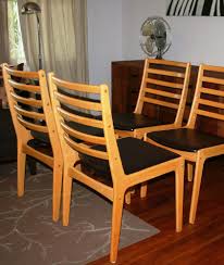 It is now feasible to find ladderback chairs with intricately carved parts, and additional so the back. Vintage Mid Century Danish Modern Solid Wood Slat Ladder Back Dining Chairs 4 Ladder Back Dining Chairs Side Chairs Dining Danish Dining Chairs