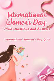 On sunday, women around the world took to the streets to protest femicide, fascism, and discriminatory labor practices as part of international women's day. International Women S Day Trivia Questions And Answers International Women S Day Quiz International Women S Day Trivia Book Beamon Shawana Amazon Com Mx Libros