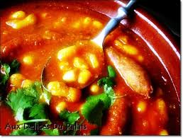 مرقة امالح بالكعابر mar9et loubia tunisienne youtube cuisine tunisienne loubia tunisienne recette tunisienne recettes entrees desserts recettes enfants recettes bebes vidéos magazine. Loubia Au Merguez Le Cassoulet A L Algerienne Aux Delices Du Palais