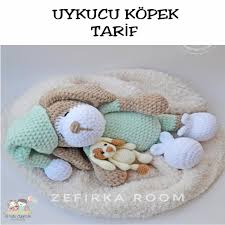 Amigurumi Turkiye Uykucu Kopek Tarifi