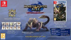 Maybe you would like to learn more about one of these? Monster Hunter Rise Collector S Edition Nintendo Switch