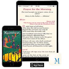 Now you can do the prayer in tamil language wherever you are and whenever you want. Magnificat App Us Edition Ios