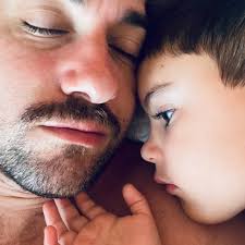 It's all about love… the paternal bond. I'm grateful to live this immense  love ❤️ My Tommy