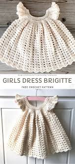 For the sake of convenience, the three colors will now be called blue, beige, and white. 130 Crochet Baby Dress Ideas Crochet Baby Dress Crochet Baby Crochet