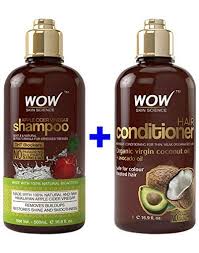 Wow Apple Cider Vinegar Shampoo Hair Conditioner Set Increase Gloss Hydration S Apple Cider Vinegar Shampoo Vinegar For Hair Apple Cider Vinegar For Hair