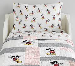 Some toddler quilting pattern ideas. Disney Mickey Mouse Patchwork Toddler Bedding Pottery Barn Kids
