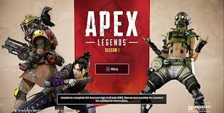 How can i check if i've linked my account? Apex Legends Ea Sign In Code 100 On Ps4 Xbox And Pc Millenium