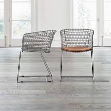 Ships free orders over $39. Tig Metal Barrel Dining Chair With Cushion Crate And Barrel