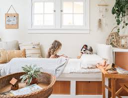 Your bedroom is more than just a place to sleep.it's where you hang up your clothes and then take them back out to get ready in the morning. Preschooler Sofa Bed Updates The Tiny Canal Cottage