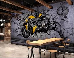 Decoración de paredes └ decoración para el hogar └ artículos para casa, jardín y bricolaje todas las categorías arte y antigüedades artesanía y manualidades bebés belleza. Imagen De Papel Tapiz 3d Pared Rota Amarilla De Motocicleta Pintura Para Decoracion Del Hogar Foto De Mural Personalizado Murales De Pared 3d Papel Tapiz Para Paredes Mural Wallpaper For Walls 3d Wall Murals