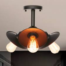 12bb reel black lamp led retro suspension foam flying saucer light metal spool bookend cute black hang lamp lenovo tab 10 70 flying saucer light children flying saucer lighting reel ul lenovo s400. Black Cone Saucer Ceiling Mounted Fixture Industrial Style Metal 3 Heads Black Semi Flush Light Fixture Beautifulhalo Com