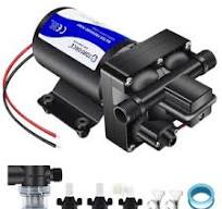 TDRFORCE 540F RV Water Pump 12V Electric 170W Inline Pressure Booster 5 GPM