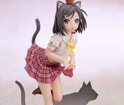 Zqcay Small Sculpture Perverse Prince And Not Smiling Cat Tongyin Moon  Boxing Model Box Figure Anime Model High Quality PVC Material PVC Action  Figure Toy : Amazon.de: Toys
