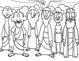 Plus, it's an easy way to celebrate each season or special holidays. Names Of Jesus 12 Disciples Coloring Pages Coloring Home