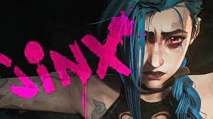 sal! on X: arcane brainrot so real !!! color palette from this jinx. the  text behind is supposed to be YZHA. i got lazy w the hair in the end sry  t.coiidg1rs6xz 